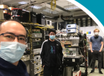 TRANSNET researchers return to the lab following national lockdown